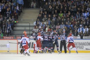 HC Slovan Bratislava - CSKA Moskva (štvrtý zápas play off KHL)