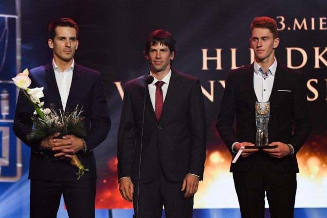 Matej Beňuš, Alexander Slafgkovský, Marko Mirgorodský, Športovec roka 2018