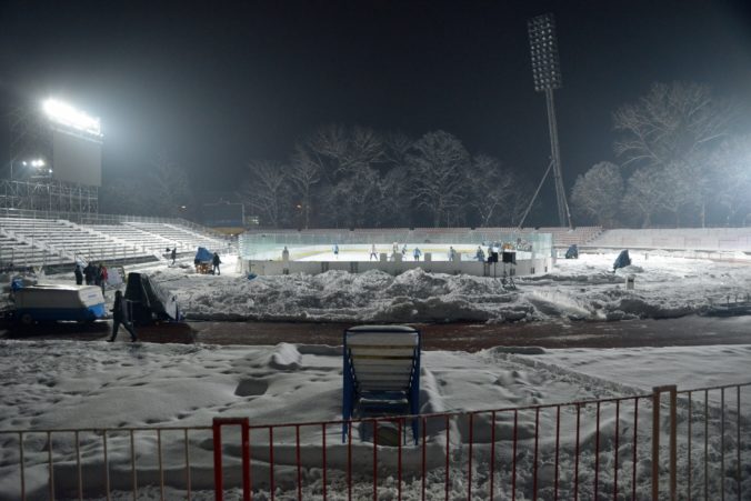 Testovací zápas pred Winter Classic Games