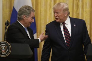 Sauli Niinistö, Donald Trump, Biely dom