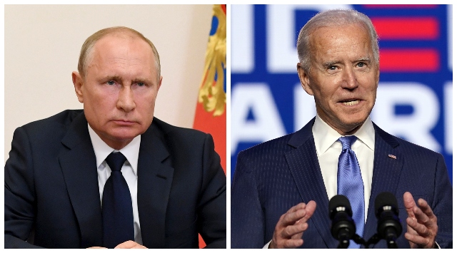 Vladimir Putin, Joe Biden
