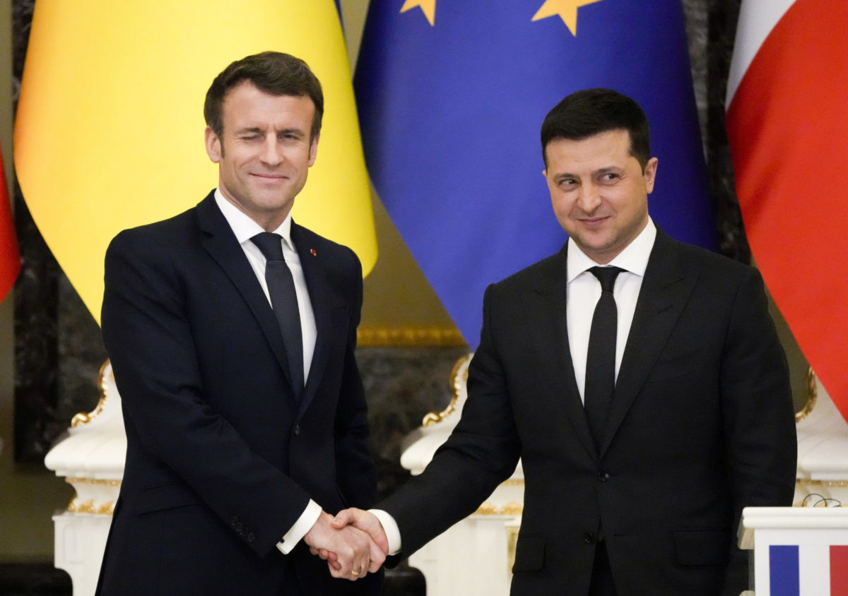 France Macron Putin