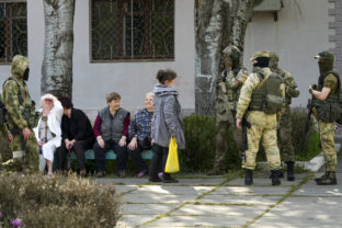 Vojna na Ukrajine, ruskí vojaci, Cherson
