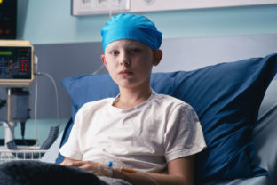 Onkologický pacient, dieťa, nemocnica, onkológia
