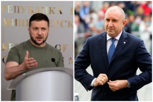 Volodymyr Zelenskyj Rumen Radev.
