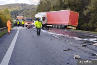 Tragická nehoda, nákladné vozidlo