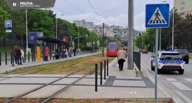 Nehoda, Bratislava, električka