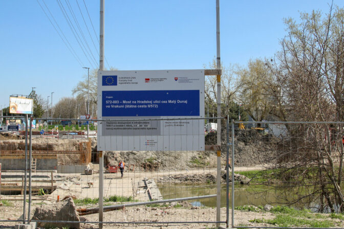 BRATISLAVA: Rekonštrukcia mosta vo Vrakuni