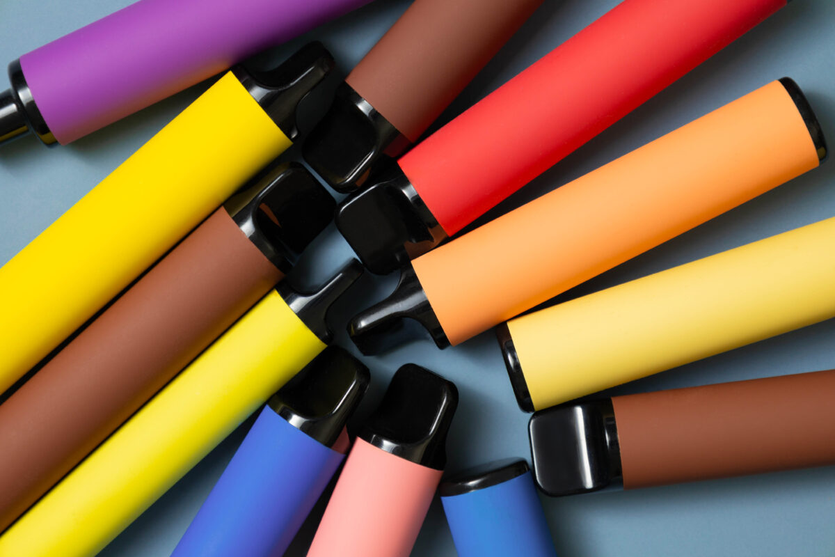 Used a variety of disposable electronic cigarettes
