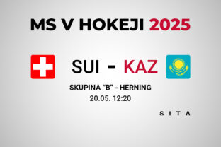 Švajčiarsko - Kazachstan, MS v hokeji 2025 výsledok