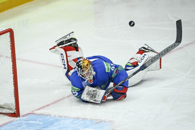 Zápas Slovensko - Slovinsko na MS v hokeji 2025