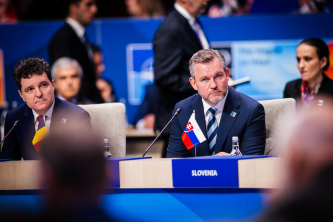 PREZIDENT: Samit NATO v Holandsku