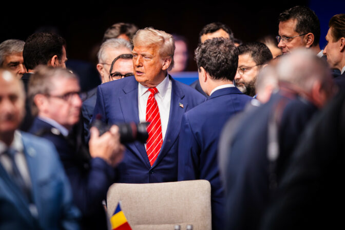 PREZIDENT: Samit NATO v Holandsku